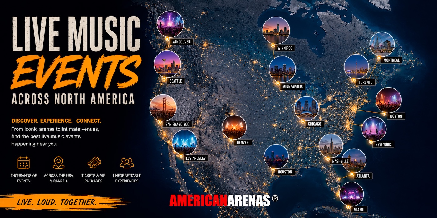 Live Music Events Across North America