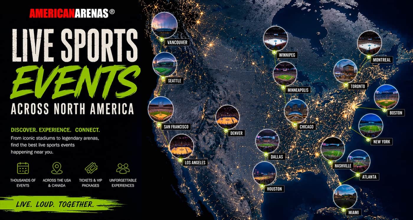 Live Sports Events Across North America