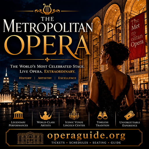 Metropolitan Opera Tickets 2026