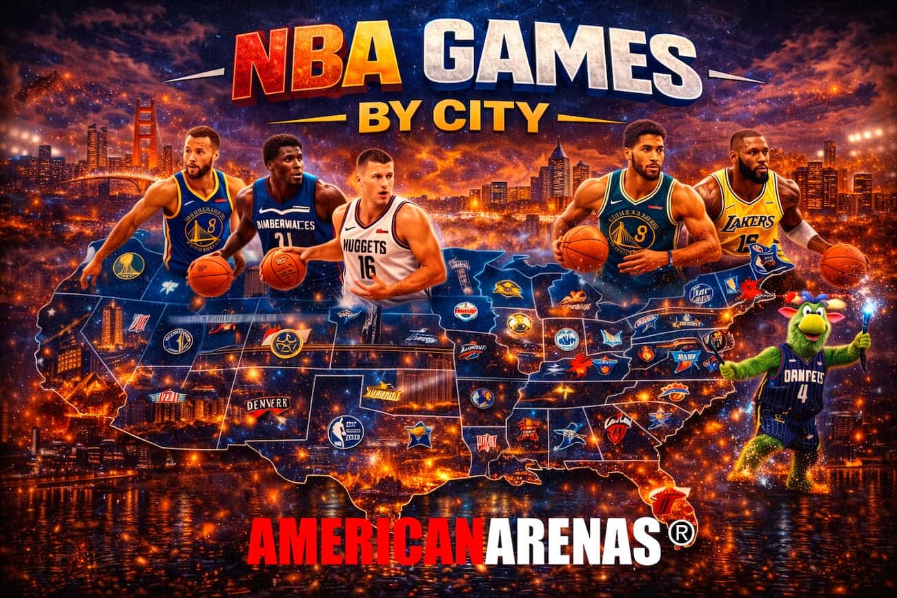 NBA Games by City