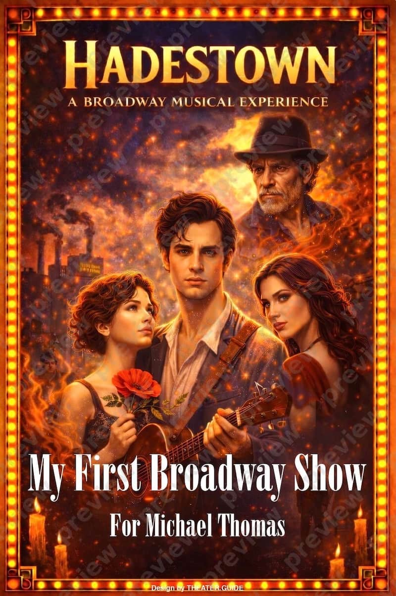Personalized Broadway Poster Exemple